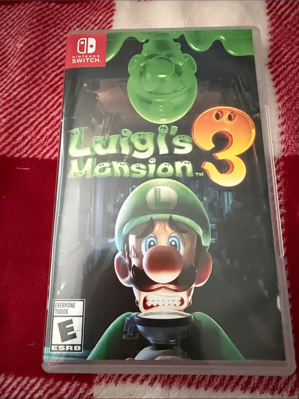 Luigis mansion 3 game Nintendo switch
